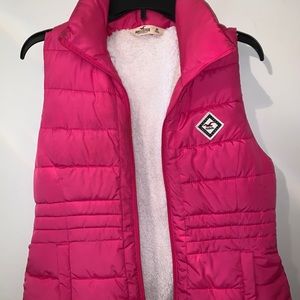 Hollister puffer vest